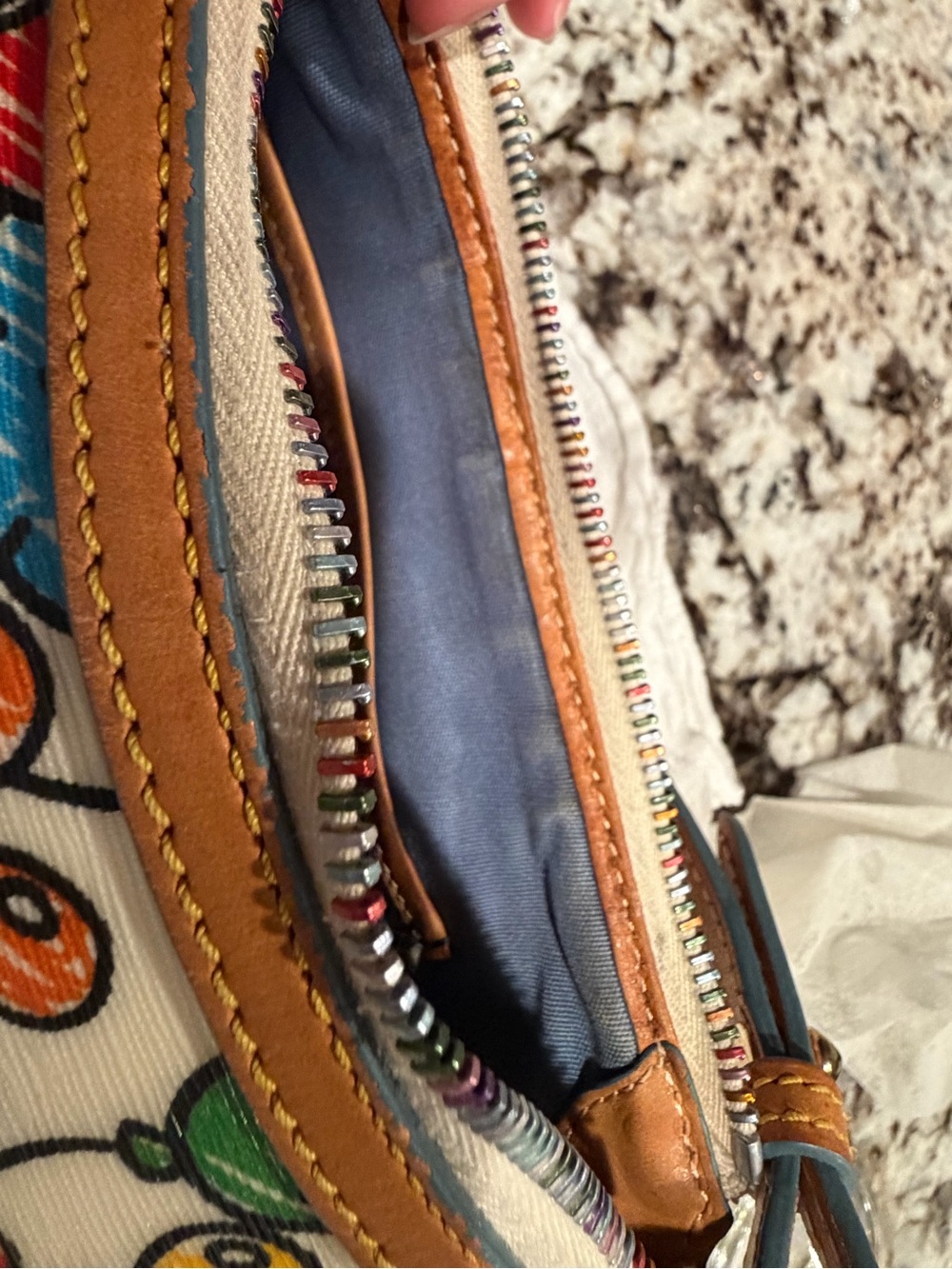 Dooney & Bourke Multicolor Balloons Coated Canvas shoulder bag - Picture 13 of 16